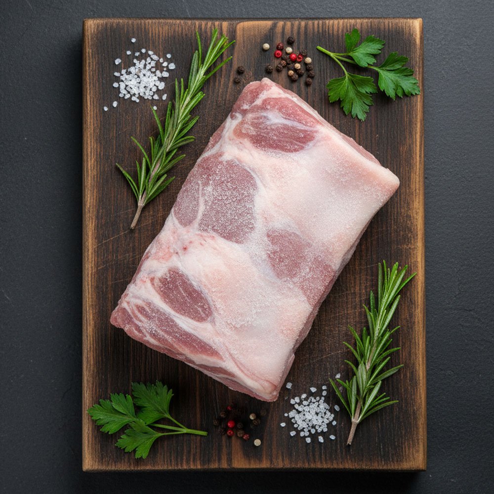 Frozen pork shoulder boneless